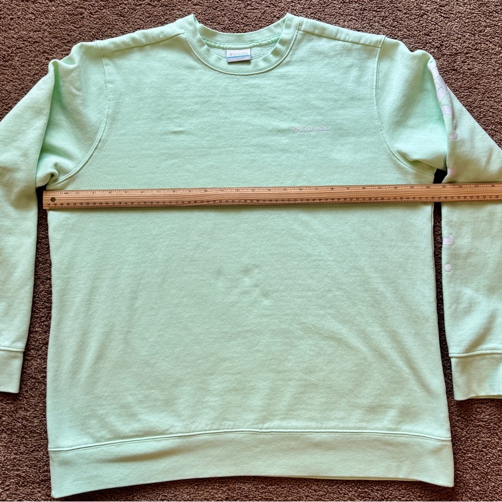 Columbia Green Crewneck Sweater - Picture 4 of 4